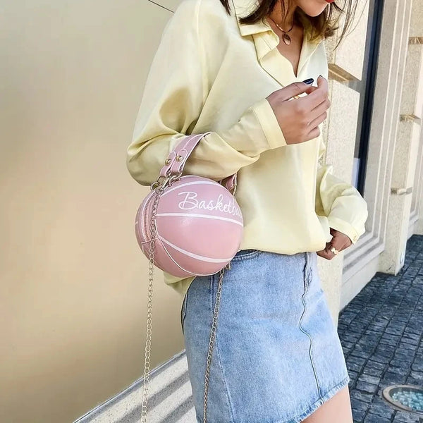 Chic Chain Basketball Bag