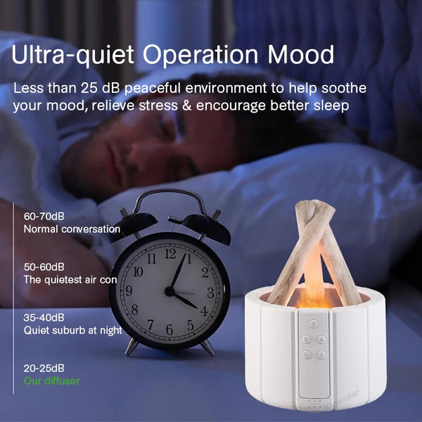 Cozy Flame Aroma Humidifier