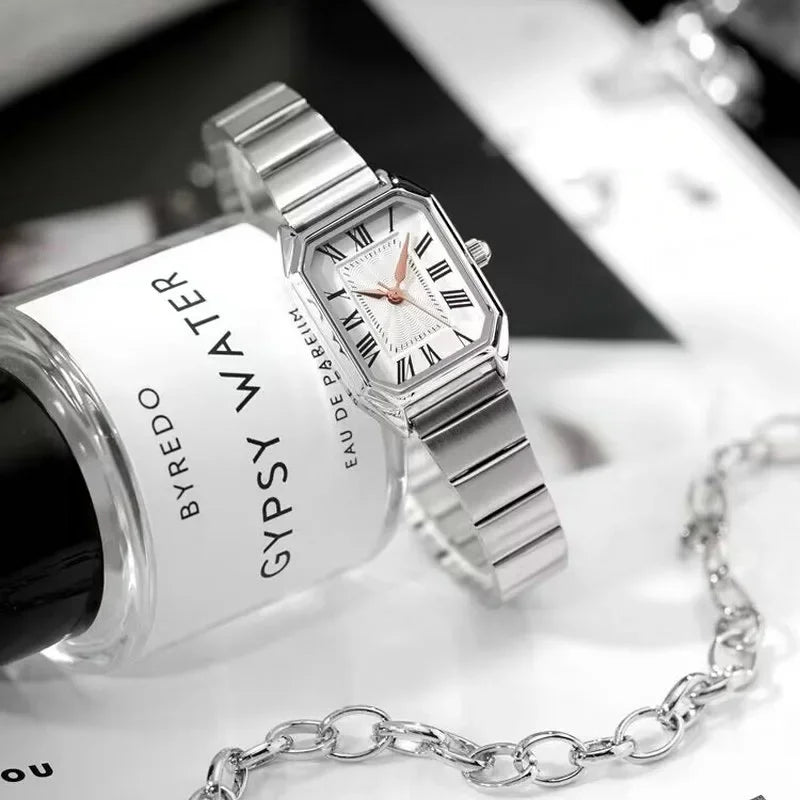 Elegant Steel Women's Watch