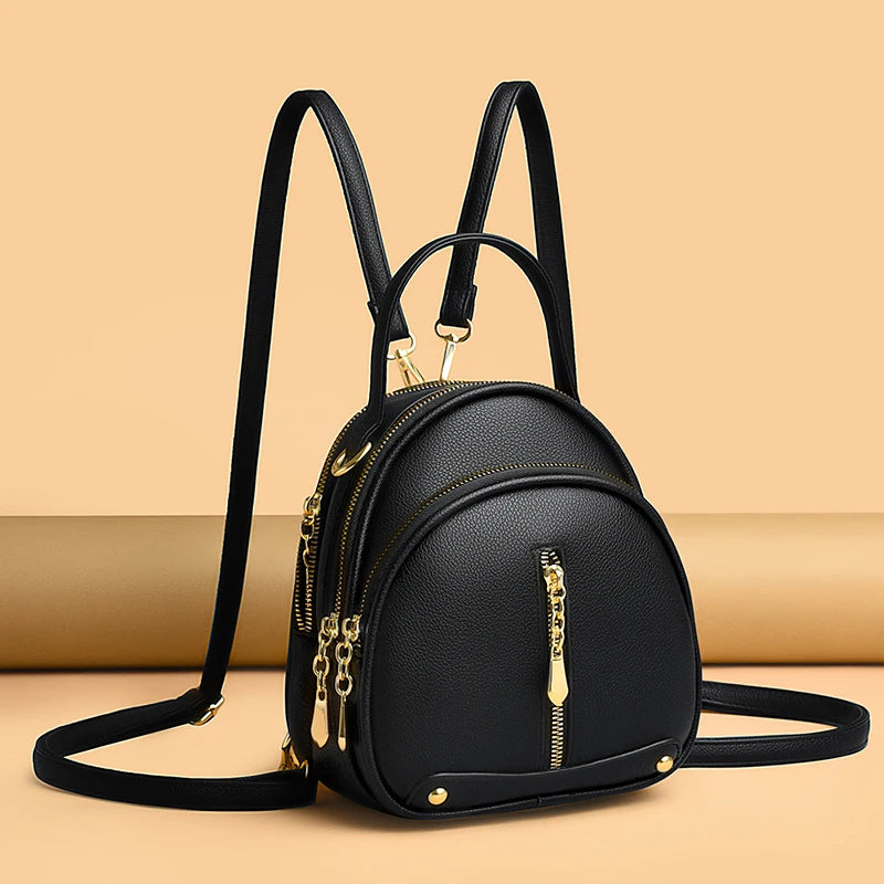 Stylish Soft Touch Backpack Purse