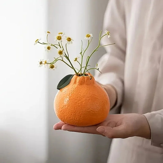 Bright Bloom Ceramic Vase