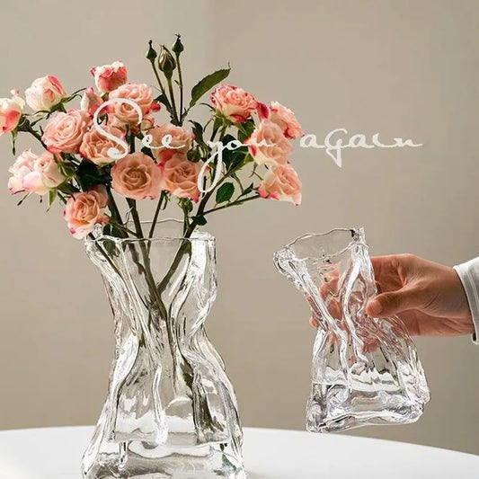 Crystal Clear Flower Vase