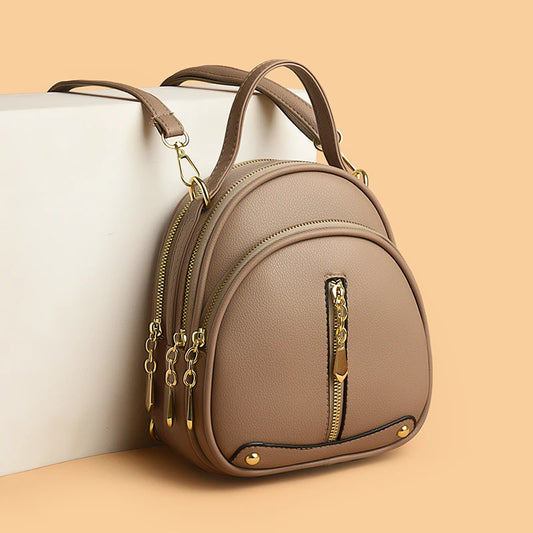 Stylish Soft Touch Backpack Purse