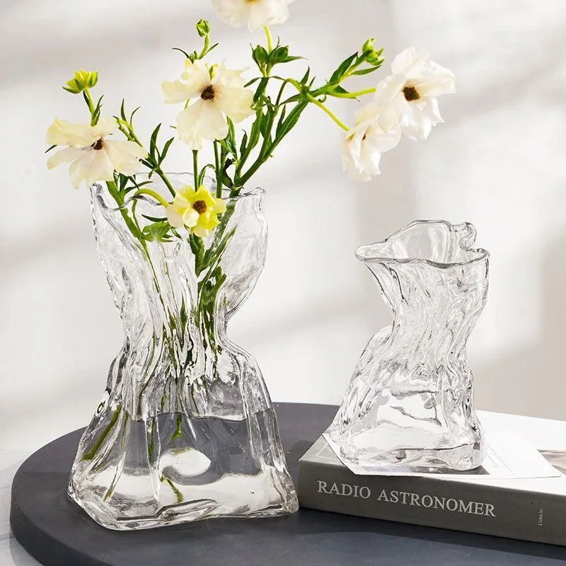 Crystal Clear Flower Vase