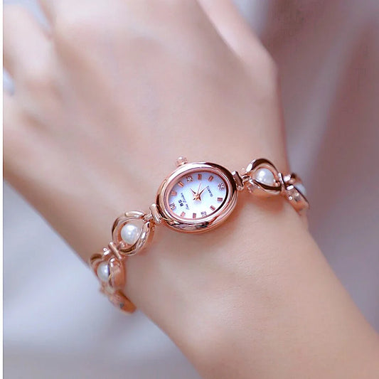 Luxe Pearl Women's Waterproof Watch